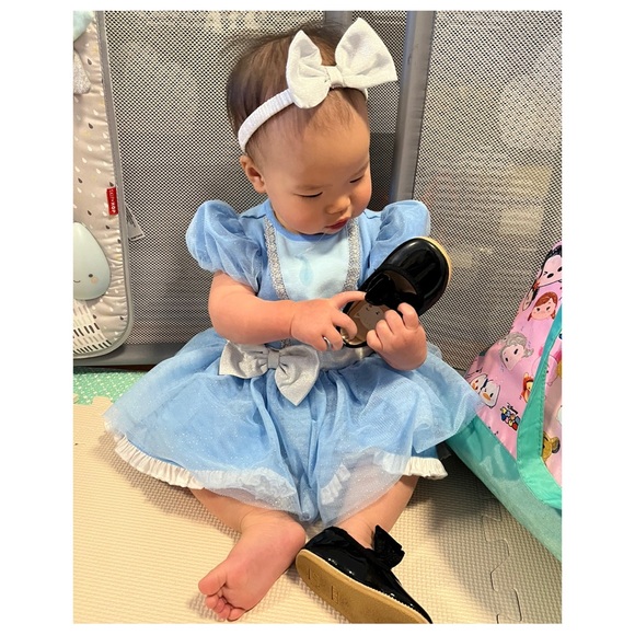 Disney Baby Princess Cinderella Dressy Onesie Costume Bodysuit for Baby